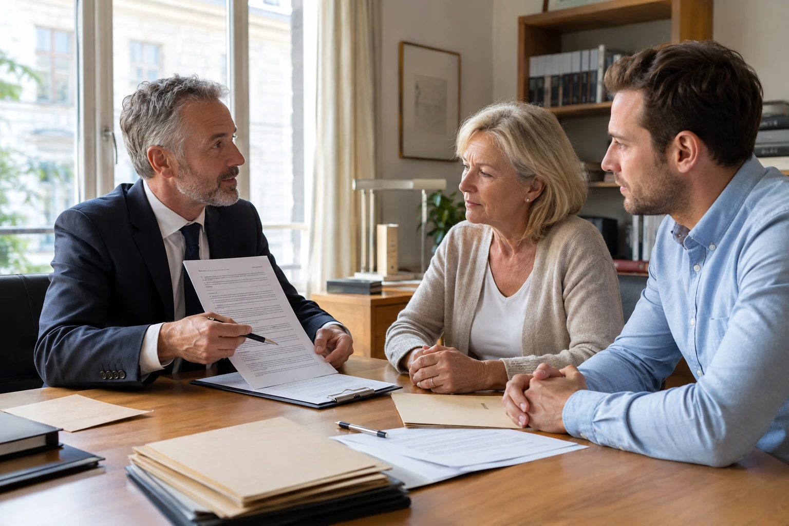 Succession père décédé, belle-mère vivante : qui hérite de quoi ?
