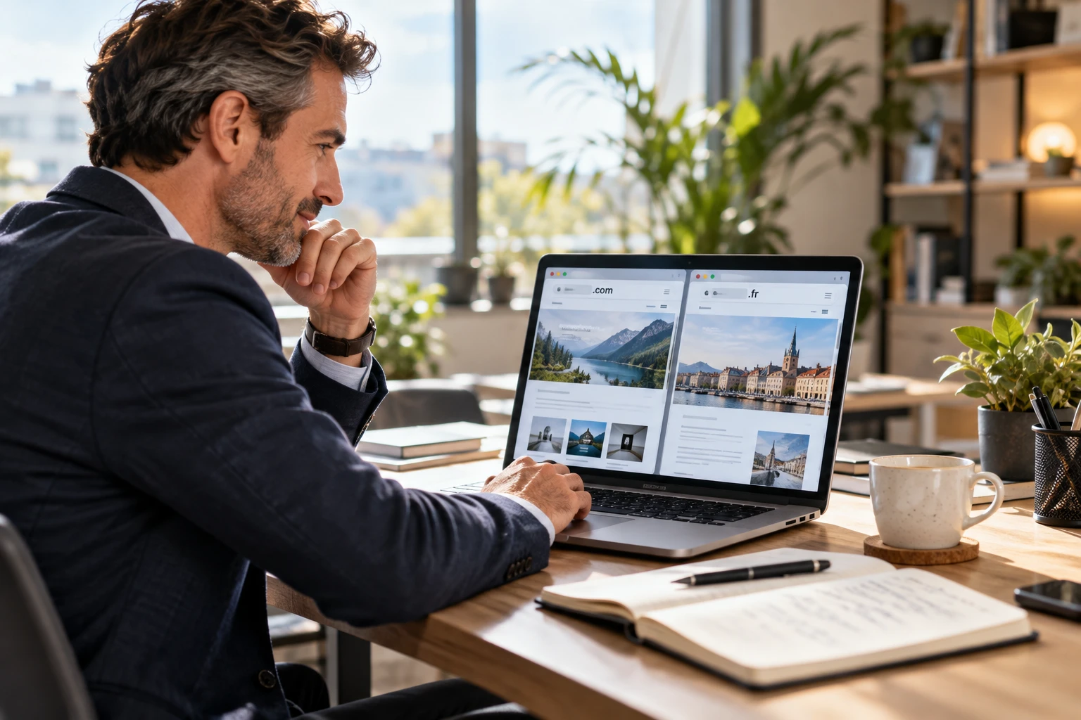 Choisir entre .com ou .fr : le guide selon votre projet